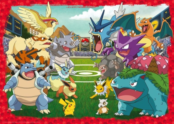 Puzzle Pokémon Poměr síly 1000 dílků Ravensburger