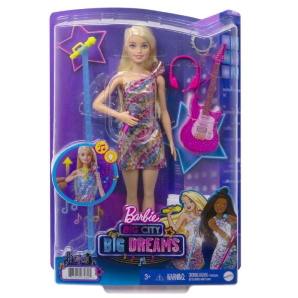 Barbie Dreamhouse Adventures Zpěvačka se zvuky Mattel