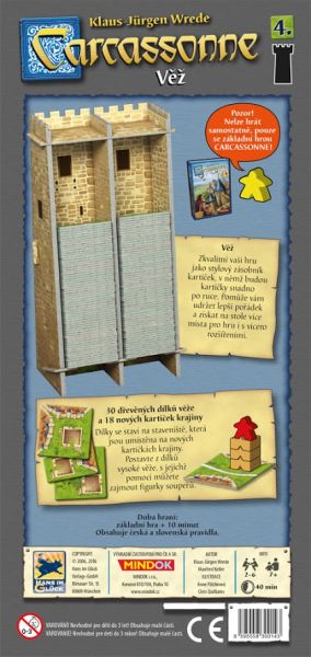 Carcassonne Věž 4. rozšíření 2. edice