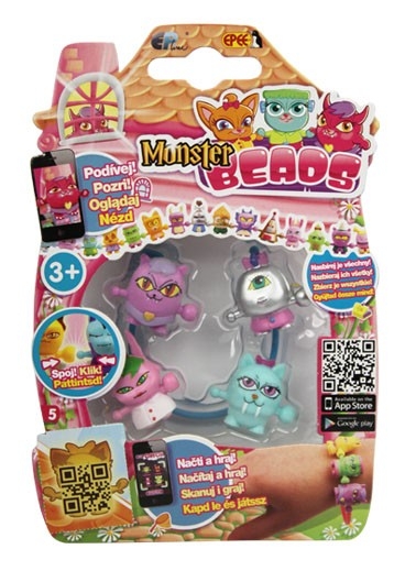 Monster Beads 4-pack - 12 druhů  - Ep Line
