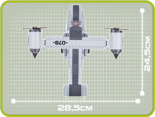 Cobi 2360 Small Army Vertical Take Off Plan 250 KL