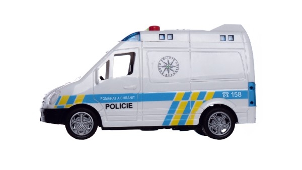 Auto policie dodávka 15 cm na setrvačníck