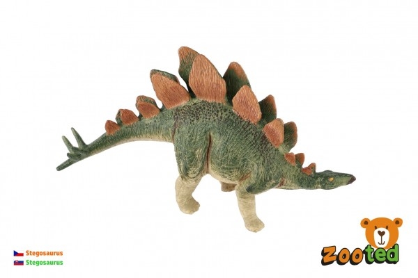 Stegosaurus zooted plast 17 cm v sáčku