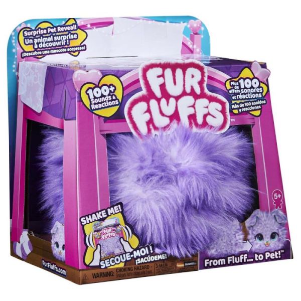 Fur Fluff Interaktivní plyšové štěňátko Spin Master